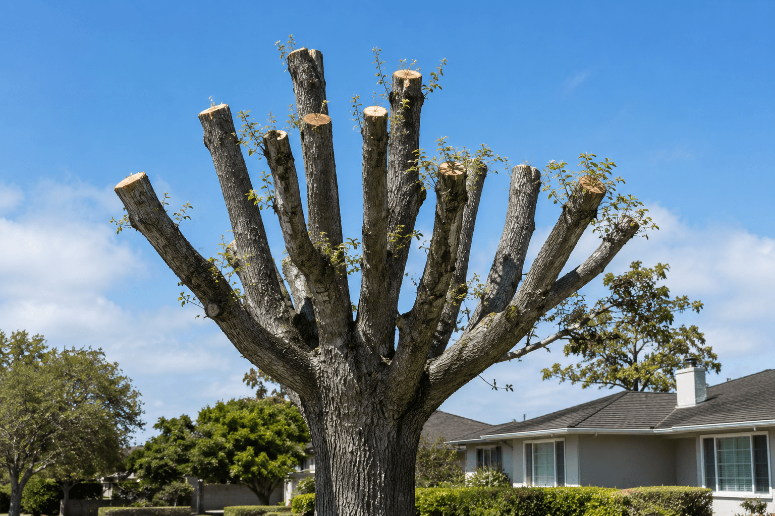 Topped Tree