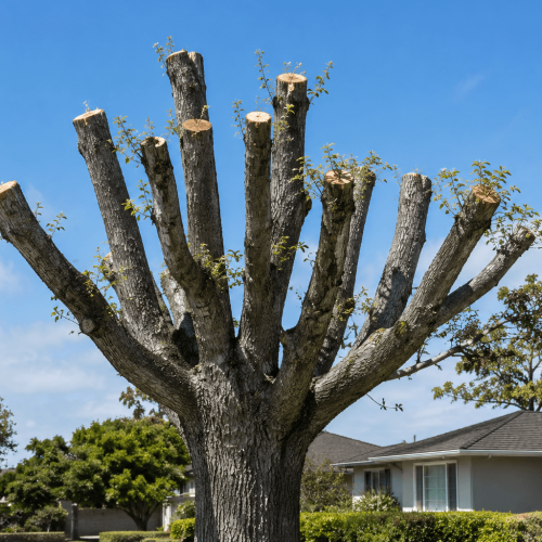 Topped Tree